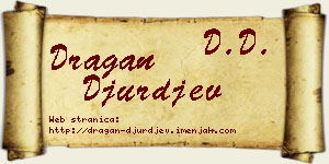 Dragan Đurđev vizit kartica